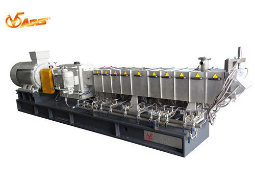 PP / PA Compounding Twin Screw Extruder Co - Rotation / Counter - Rotation Type