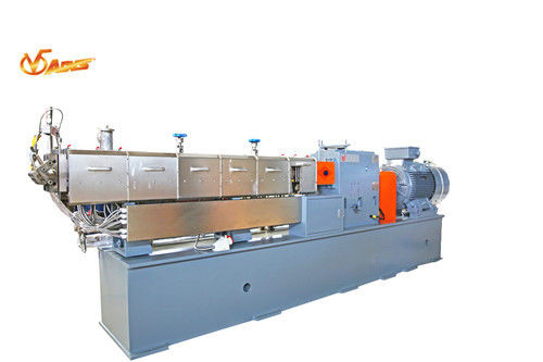 Rubbler / Plastic Blending Compounding Twin Screw Extruder Simenes Motor