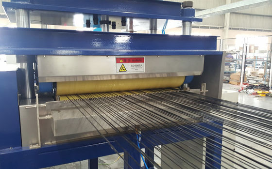 Fiber Coating Thermoplastic Line , Polymer Plastic Granulator Machine