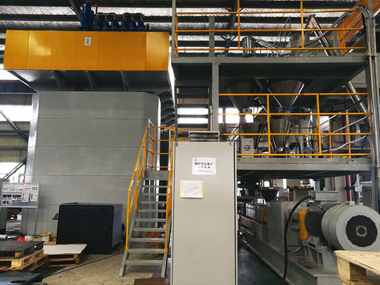 PP + GF Twin Screw Extruder Machine Direct Molding For Thermoplastics