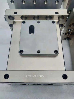 Nitride Steel 38CrMoAla Extruder Machine Parts Flange Connection Involute Spline