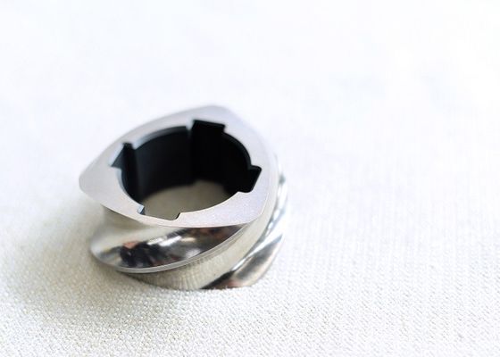 Buss Twin Screw Extruder Machine Parts 3 Flighted Screw Elements custom design