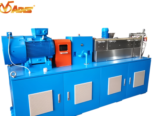 Dobra cena Laboratorium Co Rotating Twin Screw Extruder 27mm Średnica śruby Maksymalna prędkość 750 do 1500 obrotów na minutę 18,5 do 37kw Silnik napędowy dla wysokiej produkcji w Internecie