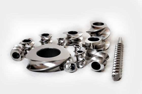 Jakość Element śrubowy do wytłaczarki dwuślimakowej Toshiba TEM58SS Do stopu PC / ABS HIP fabryka