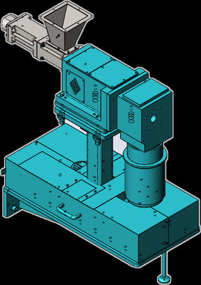 Good price Stalowy podajnik boczny 62,8 mm Średnica śruby do podawania włókna szklanego / sadzy w Internecie
