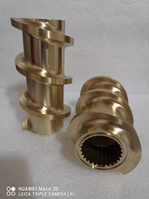 Good price QAl9-4 Elementy śrubowe z gwintem stożkowym 150 mm do wytłaczarki dwuślimakowej w Internecie