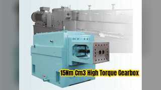 Przekładnia wytłaczarki dwuślimakowej 15Nm Cm3, wysoki moment obrotowy